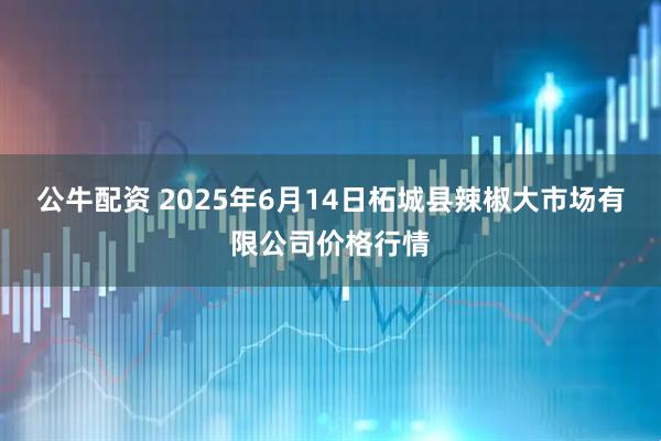 公牛配资 2025年6月14日柘城县辣椒大市场有限公司价格行情