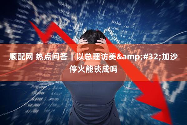 顺配网 热点问答｜以总理访美&#32;加沙停火能谈成吗