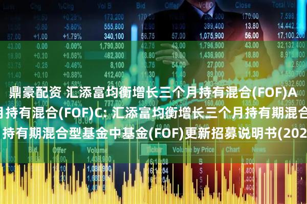 鼎豪配资 汇添富均衡增长三个月持有混合(FOF)A,汇添富均衡增长三个月持有混合(FOF)C: 汇添富均衡增长三个月持有期混合型基金中基金(FOF)更新招募说明书(2025年7月18日更新)