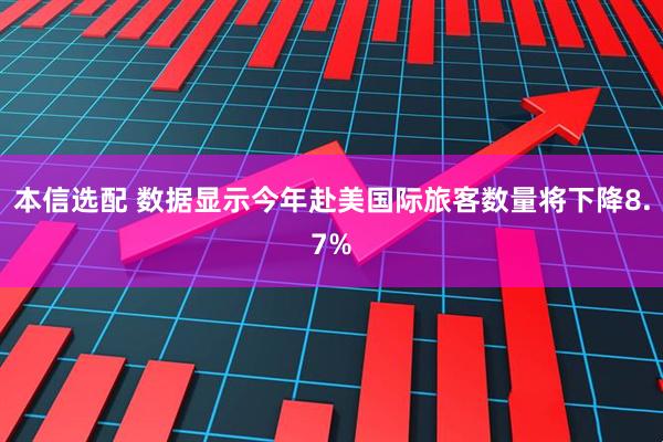 本信选配 数据显示今年赴美国际旅客数量将下降8.7%